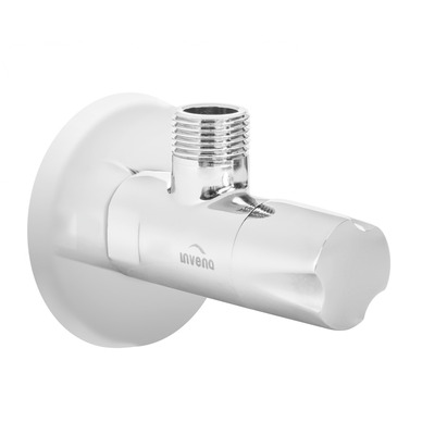 Кран кутовий приладовий керамічний, Invena ZW-49-015 Зображення