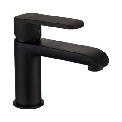 Змішувач для раковини Invena Siros BU-90-004 чорний Зображення