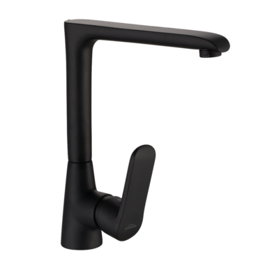 Змішувач для кухні Invena Siros BZ-90-L04 чорний Зображення