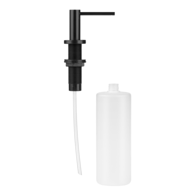 Дозатор до кухонної мийки, чорний, Invena ISSA  AA-23-004 Зображення