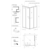 Душова кабіна, квадратна, Parla 90*90, профіль хром, скло - прозоре, AK-48-195