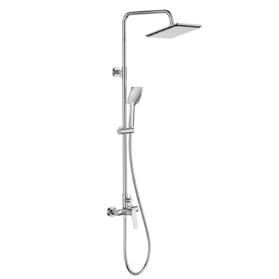 Душова система зі  змішувачем для душу Invena Neri хром AU-09-B01 Зображення