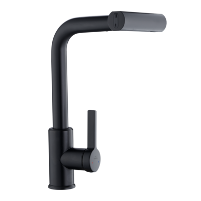 Змішувач для кухні 4ф Nelia, чорний BZ-34-004 Зображення