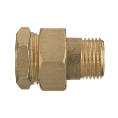 Згін американка пряма, латунна, ZM-16-032 Зображення