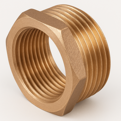 Редукційний фітінг з зовн.-внутр. різьбою  1/2'' х 1/4'' ZM-09-150 Зображення