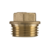 Латунна пробка 1" ЗР Invena ZM-12-025