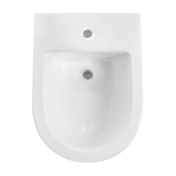 Підвісне біде Invena Glamour рифлене, біле 