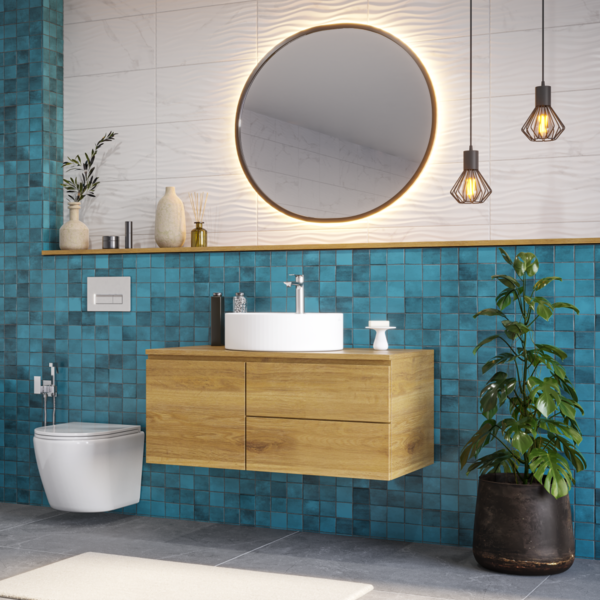 Змішувач для умивальника Invena Pinios L Chrom BU-92-L01