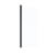 Шторка для ванни 1-елементна Invena 70 x 140 см, прозоре скло, чорна матова