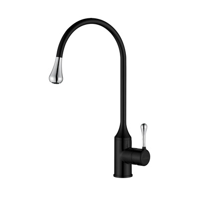 Змішувач для кухні PINGO, чорний/хром, BZ-55-L08 Зображення